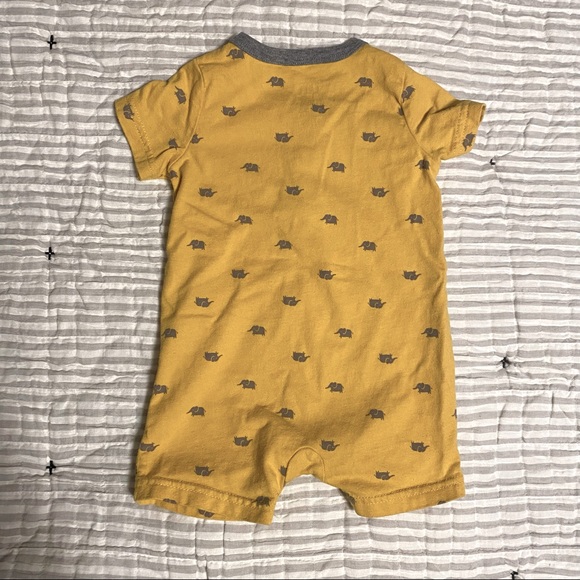 Carter’s Frog Elephant Shortie Romper Set - Picture 6 of 6